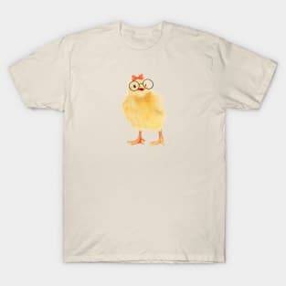 Cute Chick With Glasses T-Shirt